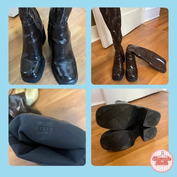 Call it Spring - "Britnay" Knee-high platform boot - Picture 4 of 4